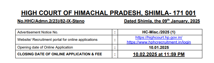 High Court Group D Bharti