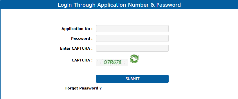 JEE Mains Admit Card