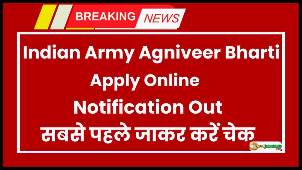 Indian Army Agniveer Bharti